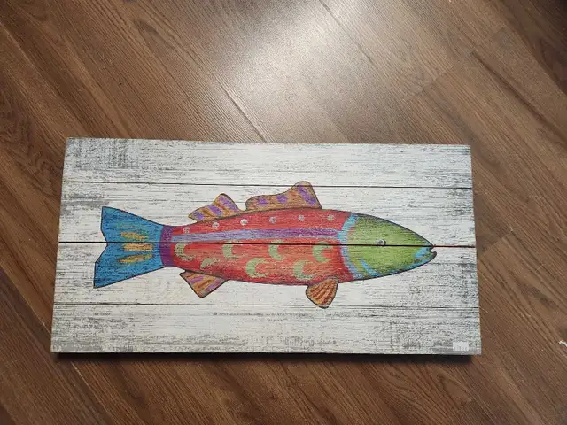 Wooden Fish Wall Art in Home Décor & Accents in Ottawa - Image 2