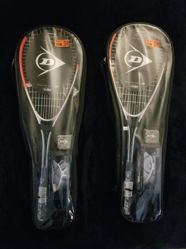 Dunlop Squash Racquet Set in Tennis & Racquet in Mississauga / Peel Region