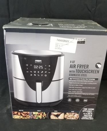 Bella Pro: Series 8qt  Digital Air Fryer, Stainless Steel in Microwaves & Cookers in Burnaby/New Westminster