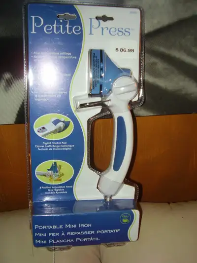 Dritz Petite Press Portable Travel Mini Iron New in Package, View more