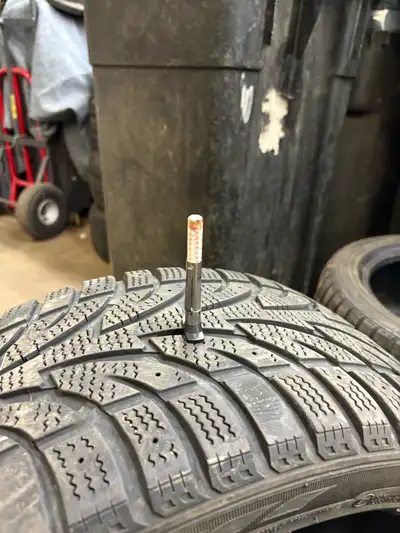 Used winter tires, 225/45/17 no damage or uneven wear 250$ obo