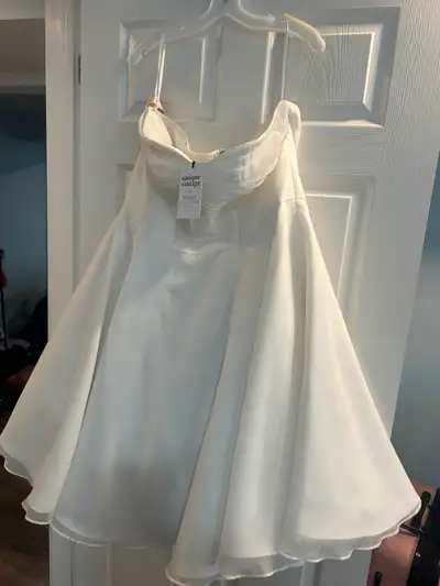 Unique Vintage x Dolly Couture Bridal - Maryville dress Brand new with tags short white wedding dres...
