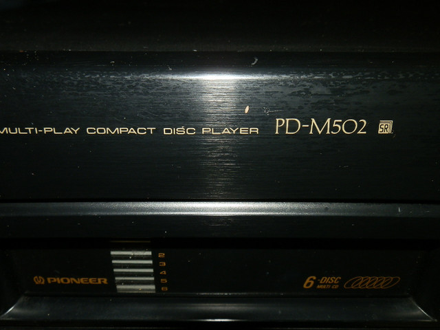 Pioneer CD Compact Disc Player PD-M520 1 Magazines included fold in Stereo Systems & Home Theatre in Dartmouth - Image 4