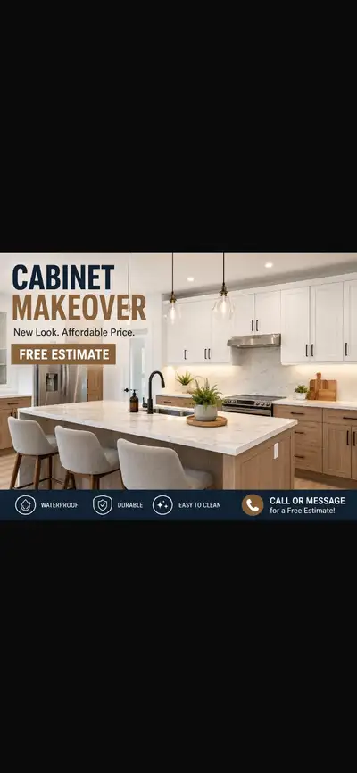 Cabinet Makeover Vinyl Wraps , View more