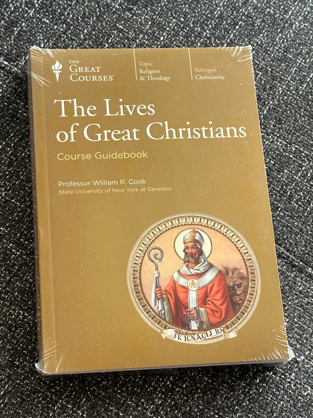 The Lives of Great Christians - NEW - The Great Courses dans CD, DVD et Blu-ray  à Ville de Montréal