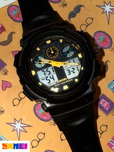 SKMEI 1270 Digital Dual Time Chronograph Watch  (NEW), View more
