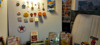 Jouets - objets vintage de station essence