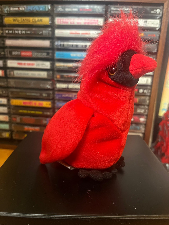 1998 Mac The Cardinal Rare and Retired Beanie Baby with Errors  in Toys & Games in City of Toronto - Image 2