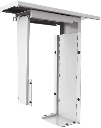 Desktop CPU under desk holder, View more