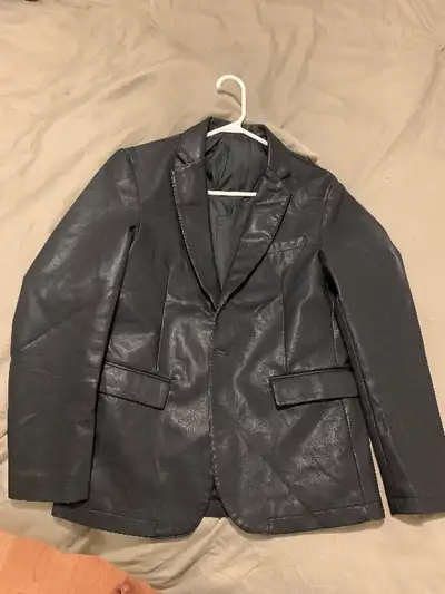 Vintage faux leather jacket. Size small. Brand new., View more