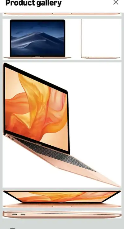 2019 Apple MacBook Air with 256GB -Gold , View more