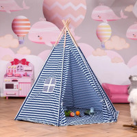Kids Teepee Play Tent Portable Children Playhouse Toy