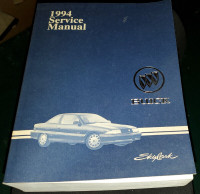 1994 OEM GM BUICK SKYLARK Service Manual
