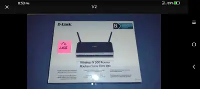 [Router] $10 DLink DIR615 WiFi N Router retail box, View more