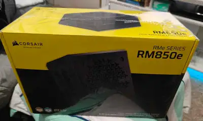 Selling a brand new, in box Corsair RMe Series RM850e power supply! This PSU is PCIE 5.1 and ATX 3.1...