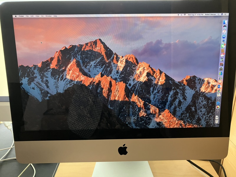 Apple iMac 21.5 inch LED widescreen computer | Desktop Computers | City ...