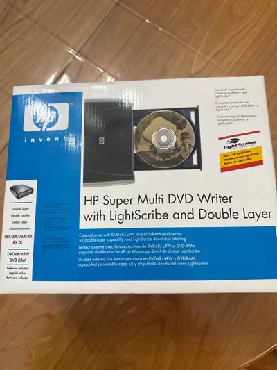 Hp lecteur/ graveur avec étiquetage neuf, View more