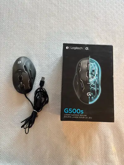 Logitech G500s used no weight cartridge , View more