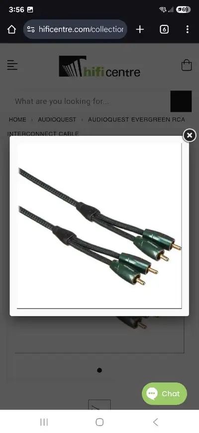Audioquest 2m RCA Analog Audio Cables, View more