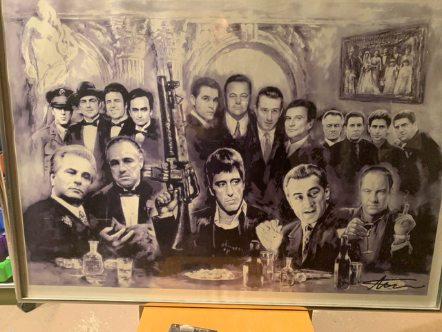 Framed Gangsters of the movies.  in Arts & Collectibles in Markham / York Region