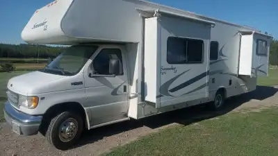 Low mileage 2002 29' Sunseeker with 2 slides and on board generator. Unit has spent most of life par...