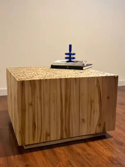 Wood Coffee Table – Boho/Vintage, View more