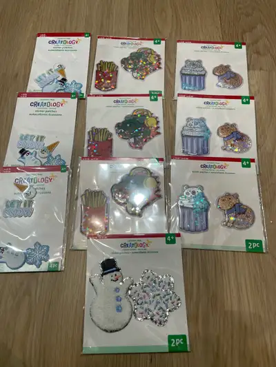 Brand new Sticker patches, stocking stuffers, Christmas, mov, View more