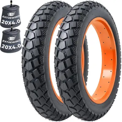 20x4.0 All-Terrain Fat Bike Tires, View more