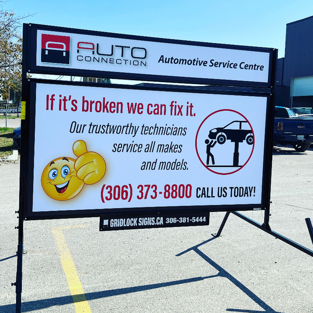 Rent a Portable Billboard for YOUR Business! dans Autres équipements commerciaux et industriels  à Saskatoon - Image 2