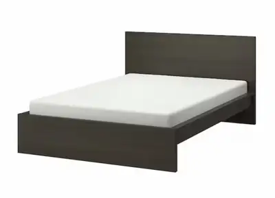 Malm King Bed with Center beamand slat - unopened box -, View more