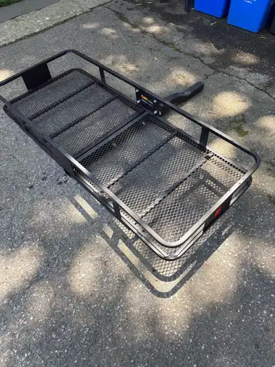 I'm selling my Curt cargo carrier, which is designed to attach to a vehicle's trailer hitch, providi...