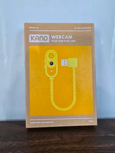 Still sealed in the box! This flexible, high-quality Kano Webcam is perfect for video calls, streami...