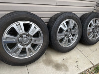 Toyota Tundra Rims and 275/55r20 Tires