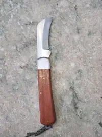 Nice pocket knife wooden handle