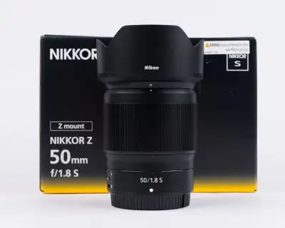 Nikon Z 50mm f/1.8S Neuf / New, View more