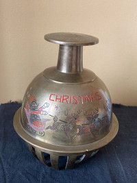 Huge 7-inch brass bell elephant claw bell Ltd Edition Christmas