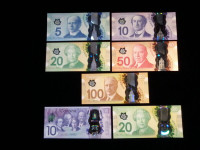 Frontier Series Bank of Canada Banknote Set (Bye Paper Money)!