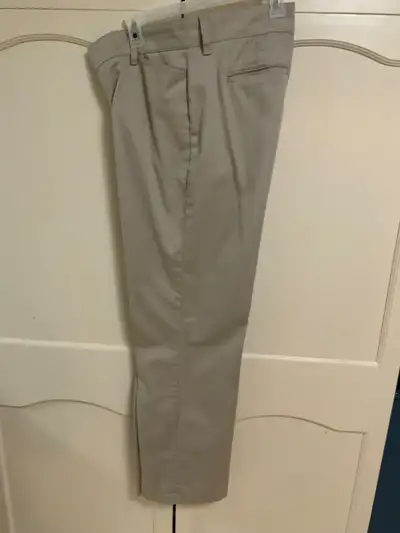 WOMENS  LONG PANTS, BEIGE, COTTON/SPAND, SZ16, View more