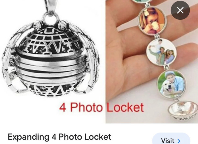 Expanding Photo Locket  Necklace   in Jewellery & Watches in Sudbury