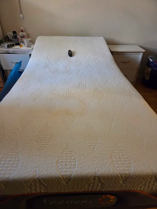 Electric Adjustable Bed Base - Twin - Head/Foot + Massage