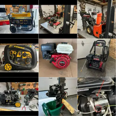 Small Engine Maintenance Service  (outdoor equipment), View more