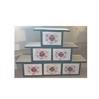 Wooden Hand Painted Jewellery Box