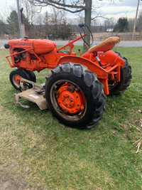 Allis Chalmers CA with  belly mower 