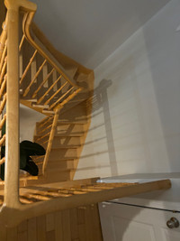 Rampe d escalier en bois 