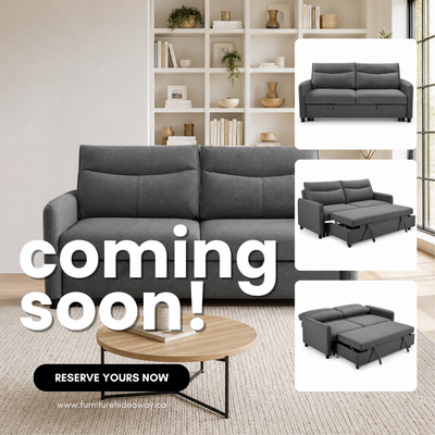 Convertible Sofa Bed Loveseat w/ Pull-Out & Recliner, View more