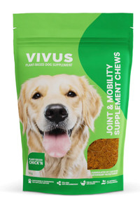 Vivus pet foods -Delicious plant based chews -Joint support