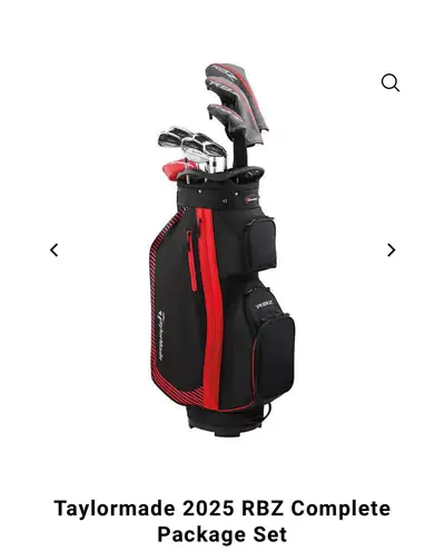 TaylorMade RBZ Complete 11 Piece Set (including bag) Brand New Purchased just one week ago. Used onc...