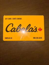 Cabela’s gift card