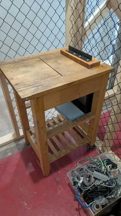 Kitchen cart / work bench (incomplete, project), View more