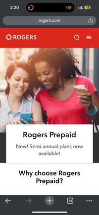 10$ Rogers wireless prepaid top up voucher